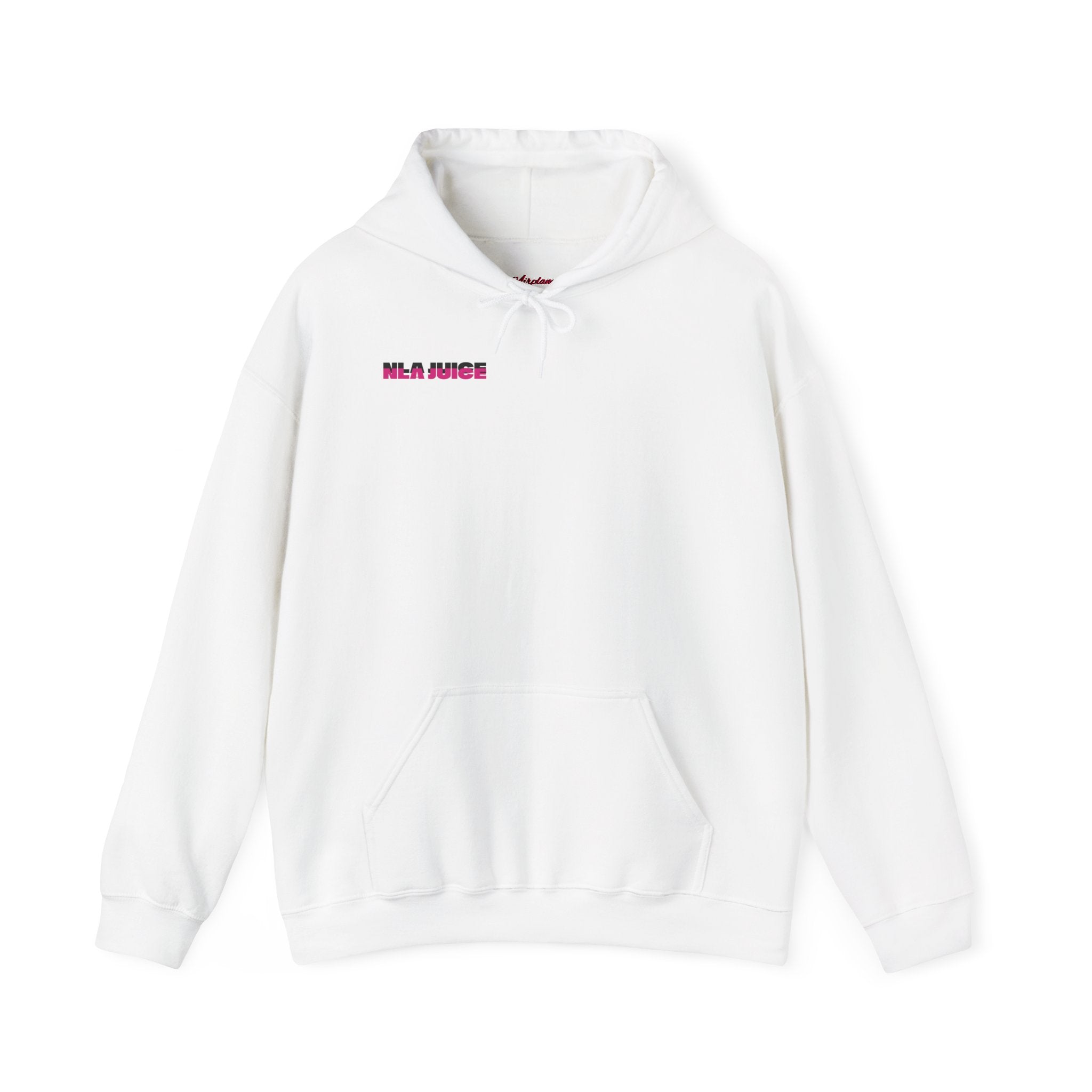 NLA Juice Album Collage Hoodie | Graphic Back Print
