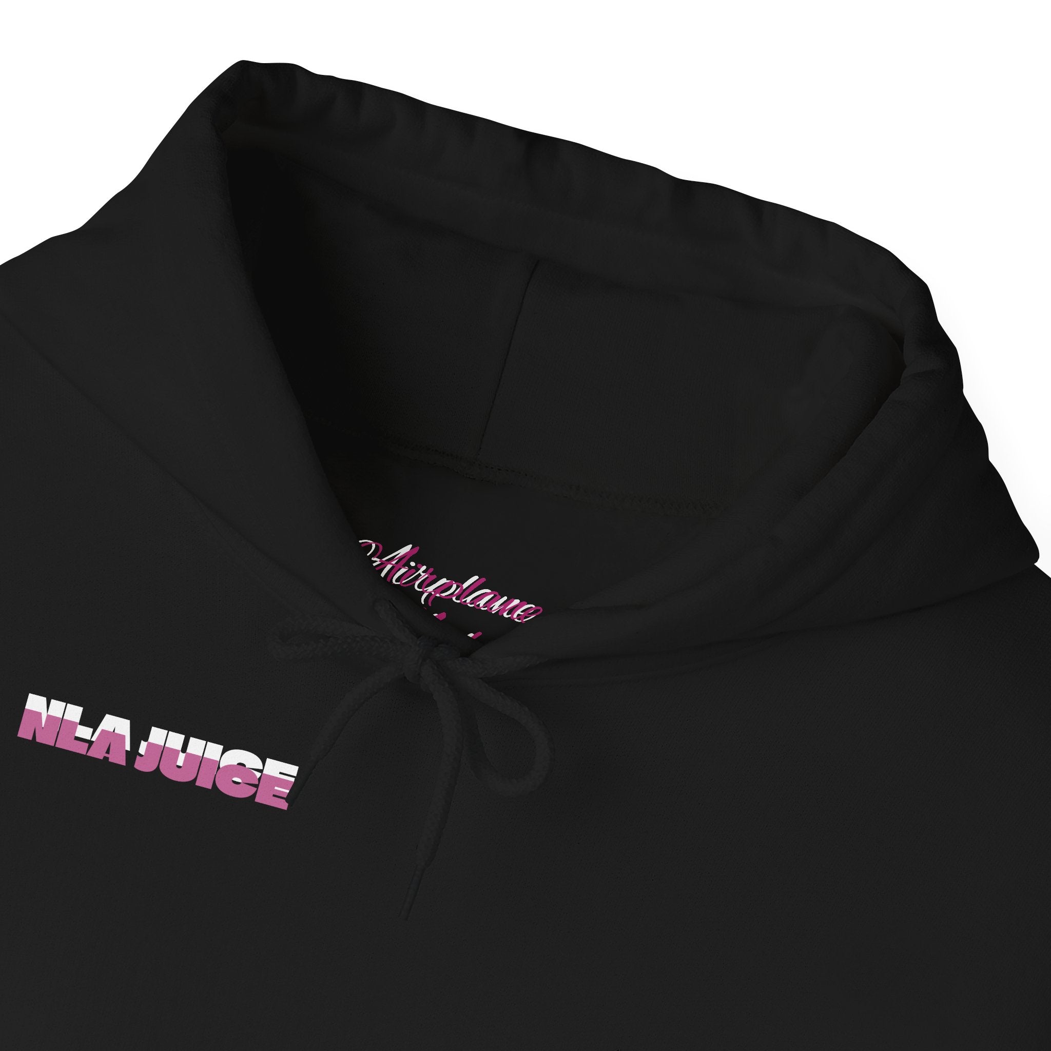 NLA Juice Album Collage Hoodie | Graphic Back Print