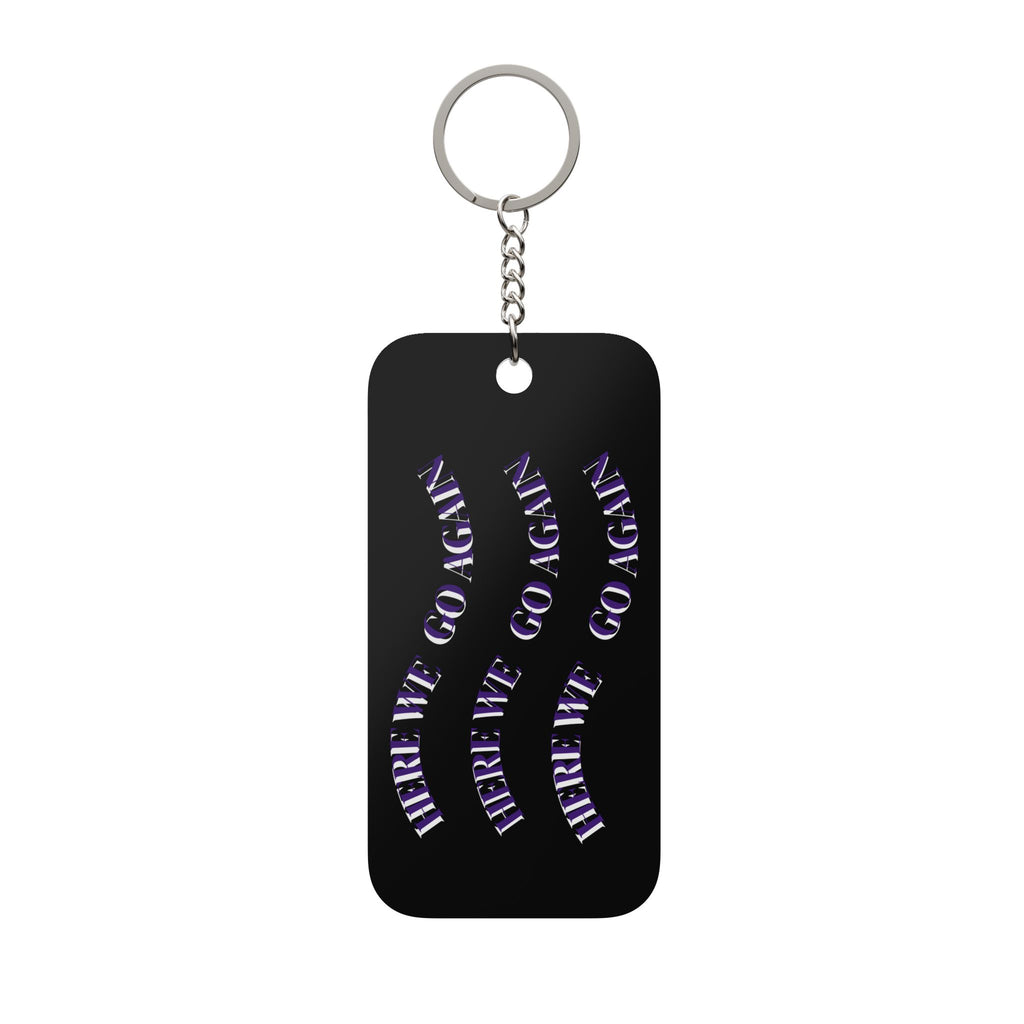 Here We Go Again | Double-Sided Keychain Charm, NLA Juice