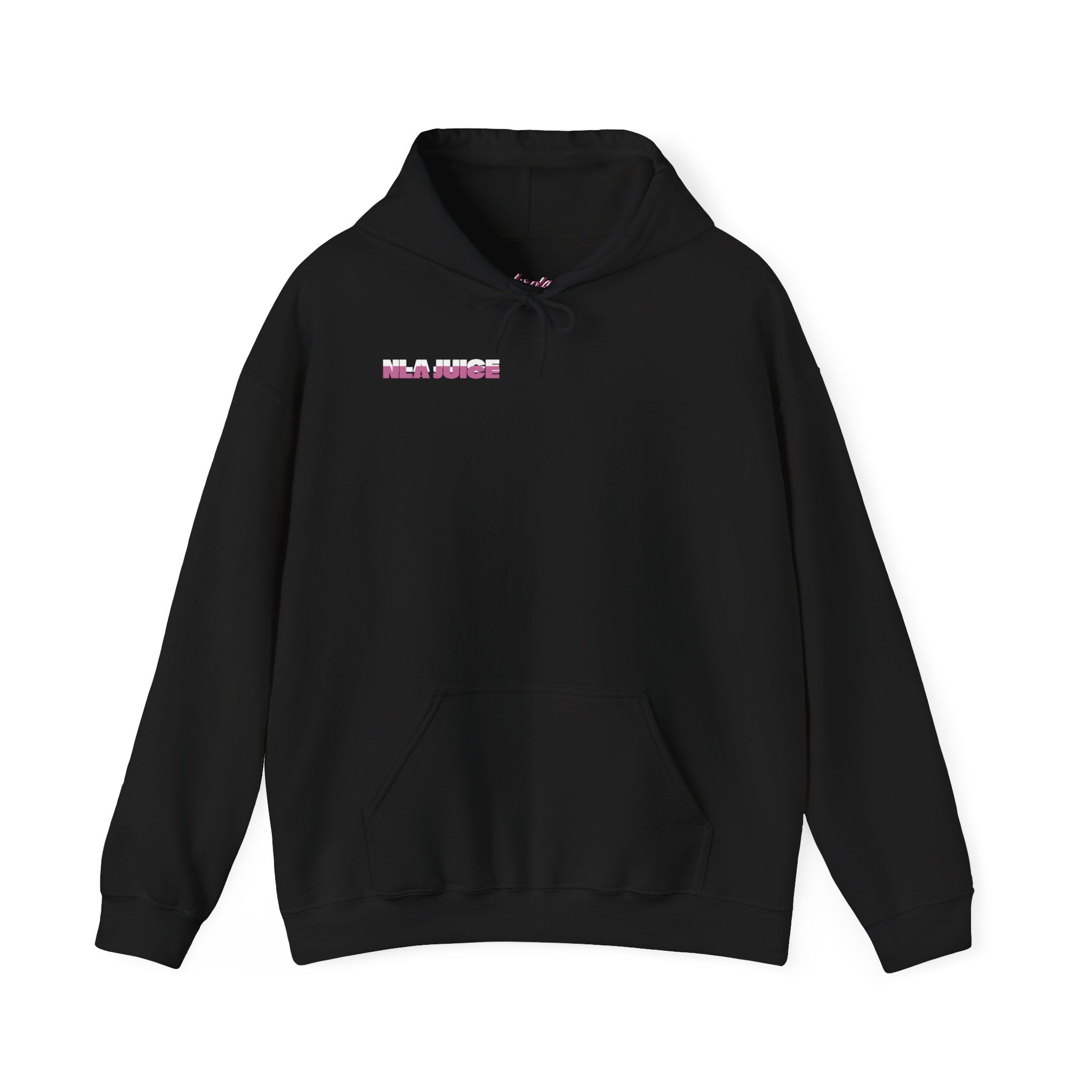 NLA Juice Album Collage Hoodie | Graphic Back Print